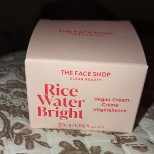 The Face Shop Clean Beauty,Rice Water Bright,Vegan Cream.